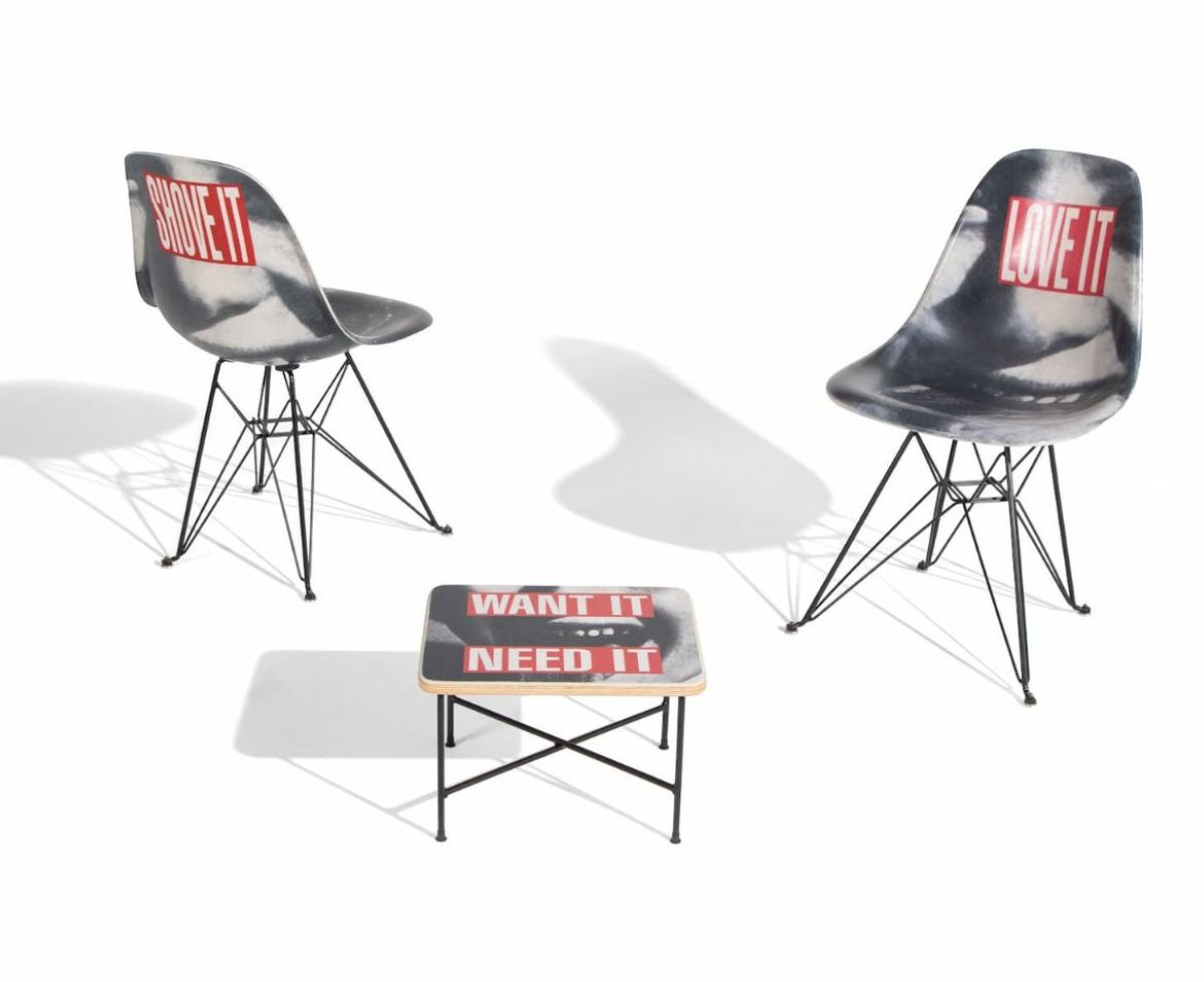 Modernica and Barbara Kruger Collaborate on Limited-Edition Furniture Collection Benefitting MOCA
